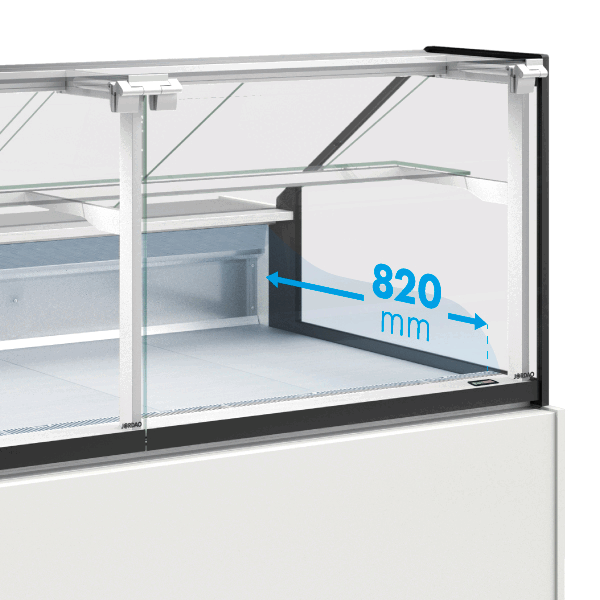 Vitrina refrigerada PRESTIGE 2 da JORDAO. Vitrina refrigerada PRESTIGE 2 da JORDAO.